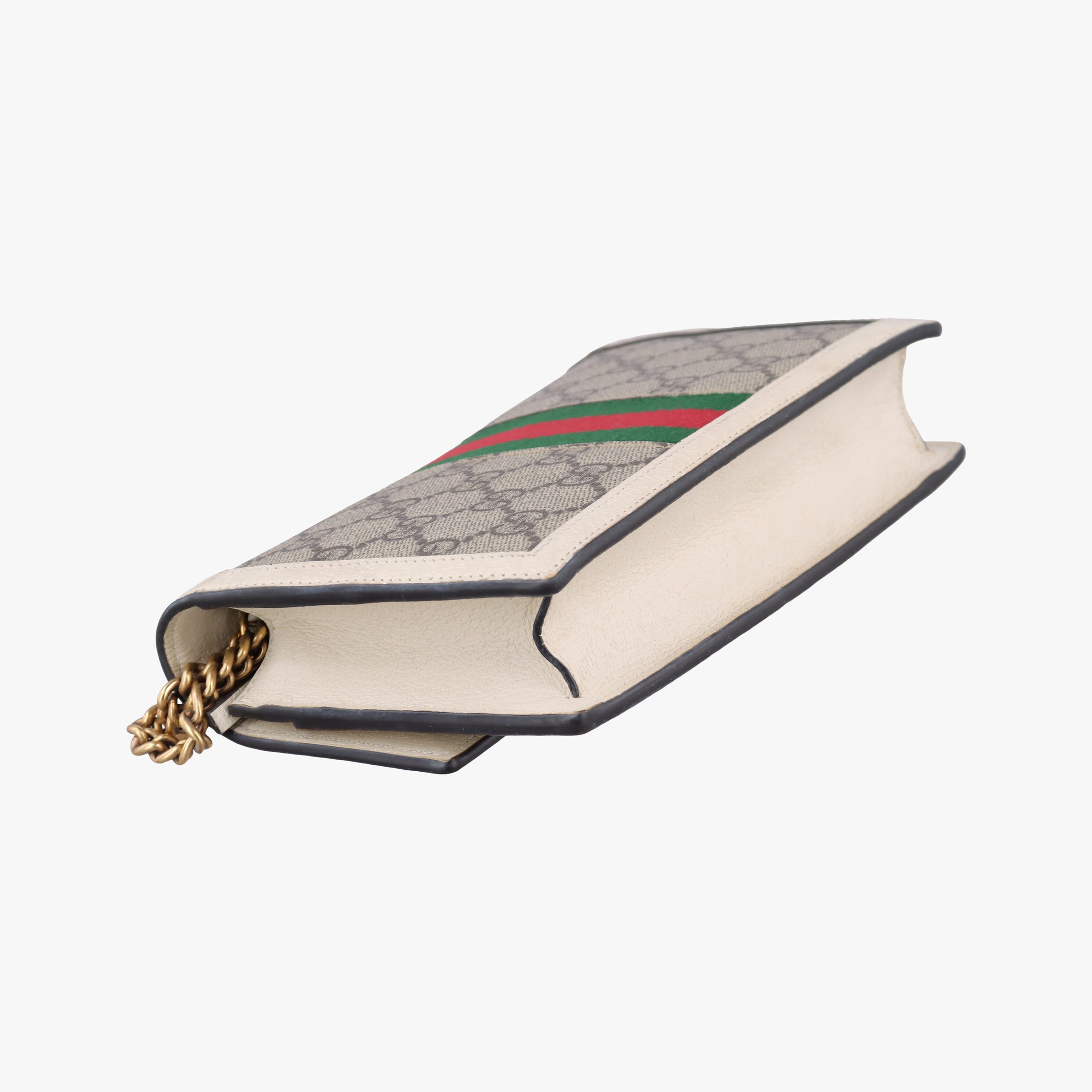 Secondhand Gucci Queen Margaret White×Multicolour PVC coated canvas×Leather 476079 others | stylenewstar