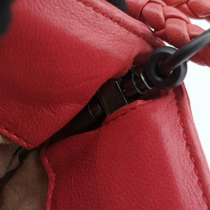 Secondhand Bottega Veneta Intrecciato Pink lambskin  handbag | stylenewstar