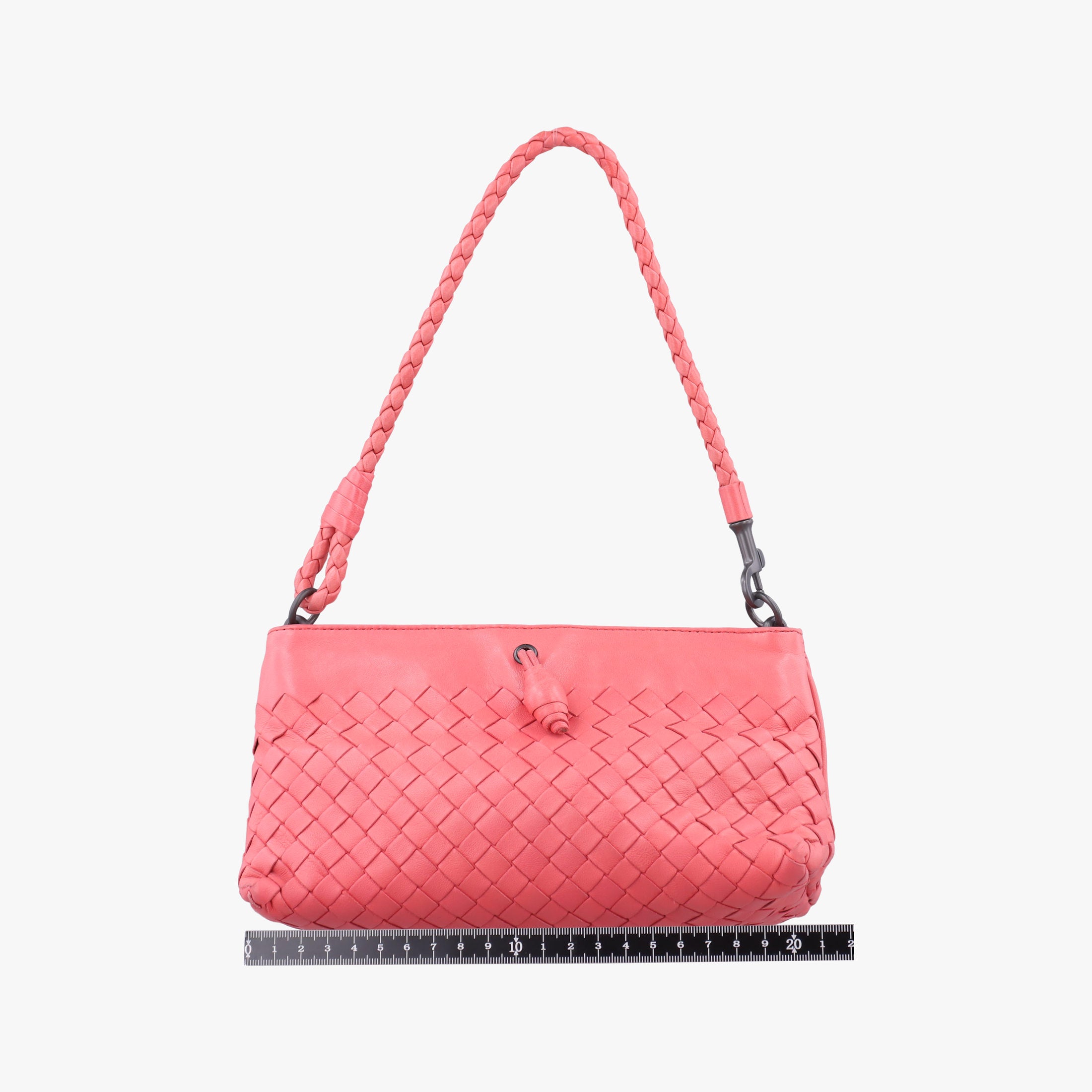 Secondhand Bottega Veneta Intrecciato Pink lambskin  handbag | stylenewstar