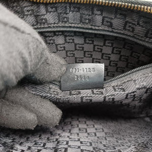Vintage Gucci Jackie Vintage Black Leather×Canvas 001.41 shoulderbag | stylenewstar