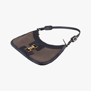 Vintage Gucci Jackie Vintage Black Leather×Canvas 001.41 shoulderbag | stylenewstar