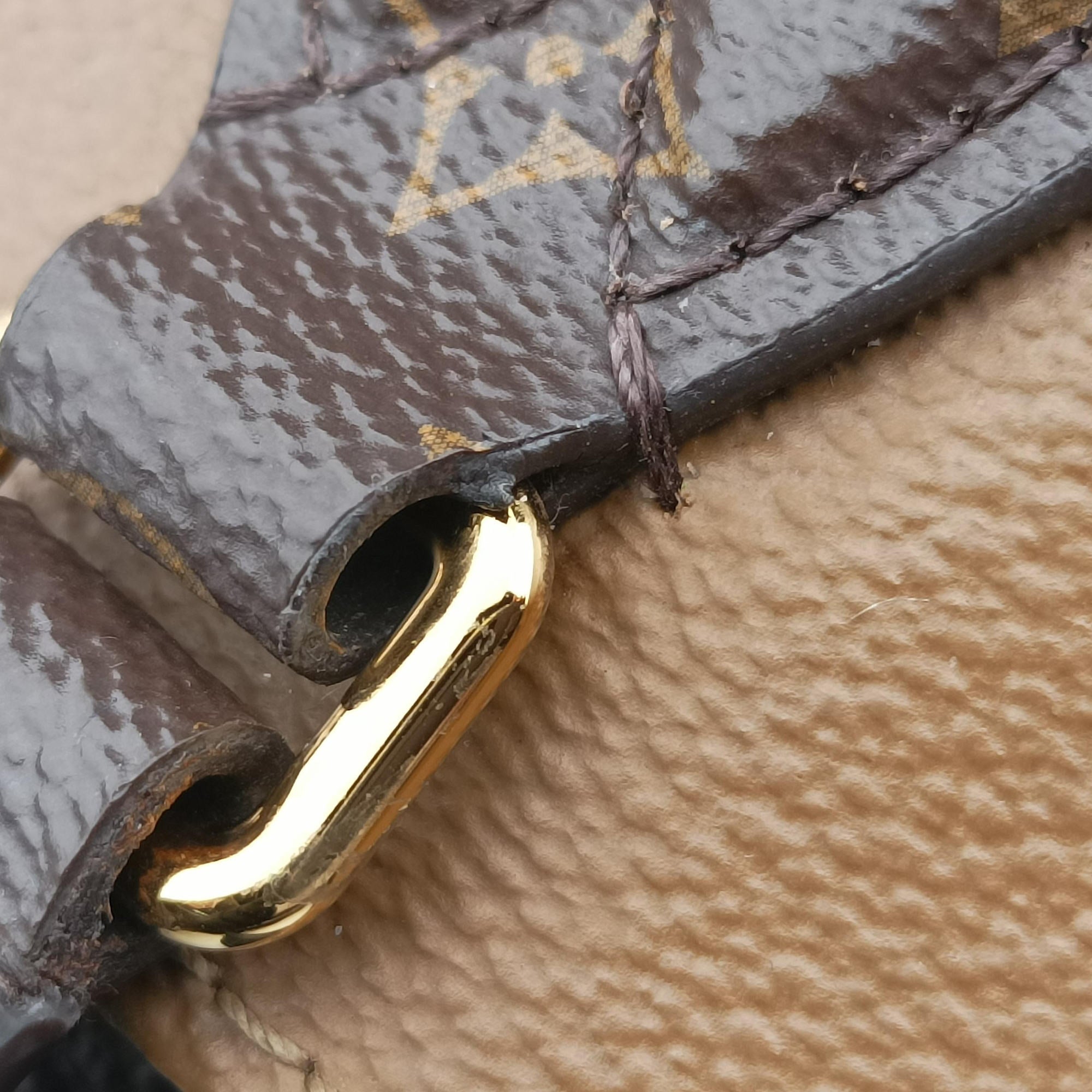 Pre-owned Louis Vuitton On the Go GM Brown Monogram Canvas M45320 shoulderbag | stylenewstar