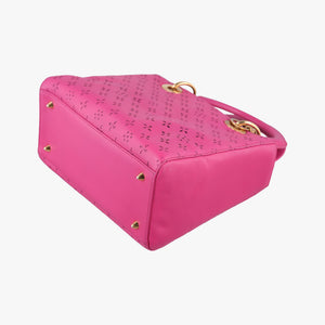 Secondhand Christian Dior Lady Dior Rose leather  shoulderbag | stylenewstar
