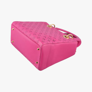 Secondhand Christian Dior Lady Dior Rose leather  shoulderbag | stylenewstar