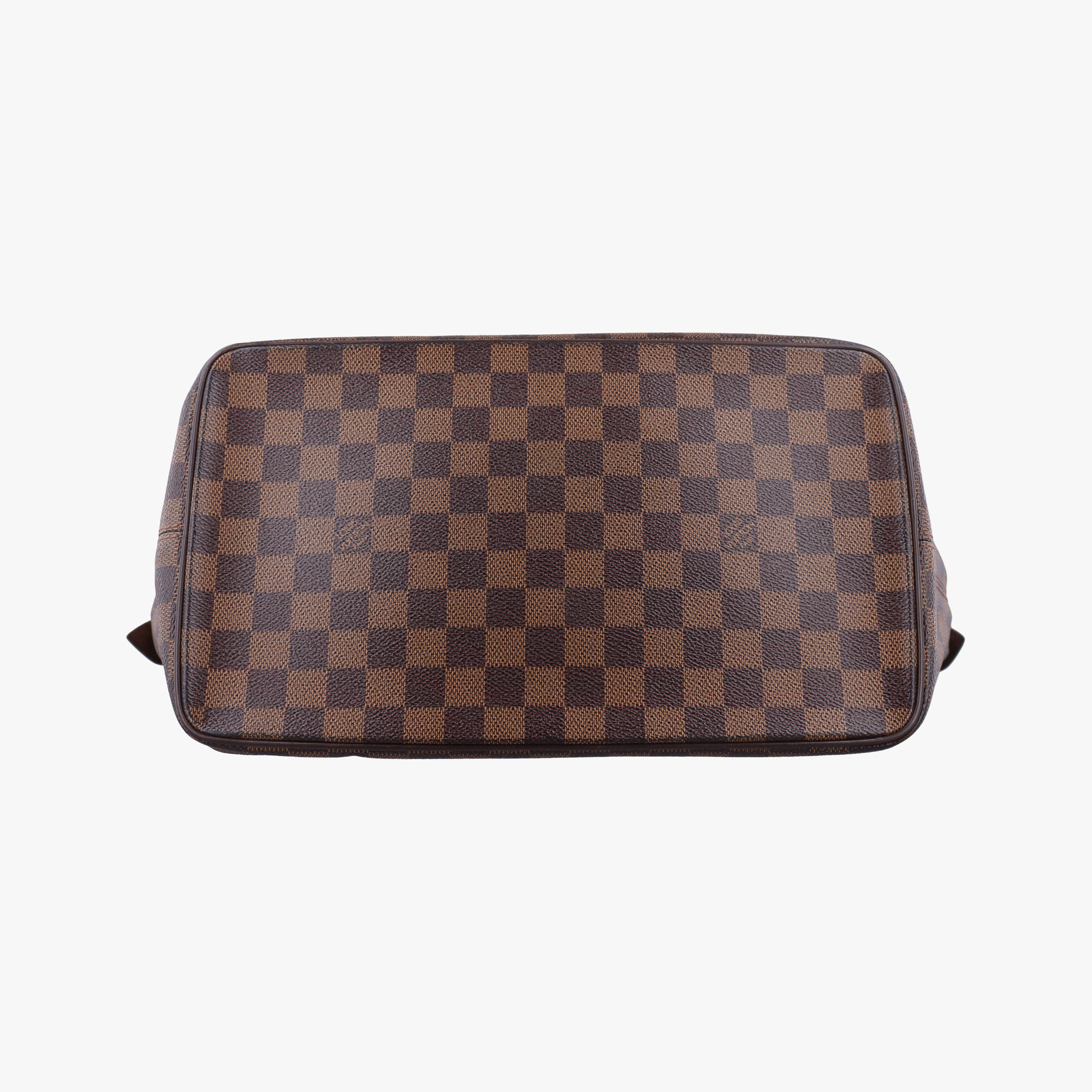 Pre-owned Louis Vuitton SALEYA MM EBENE Damier Canvas N51182 handbag | stylenewstar