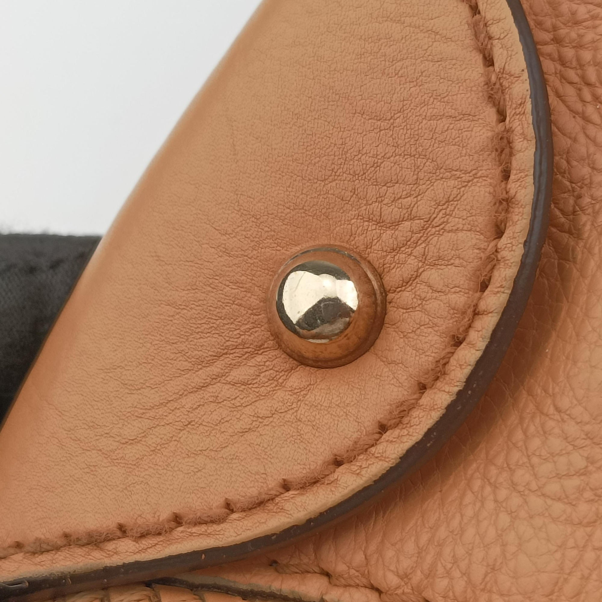 Pre-owned Gucci Marrakech Large Hobo Beige leather 257029 shoulderbag | stylenewstar
