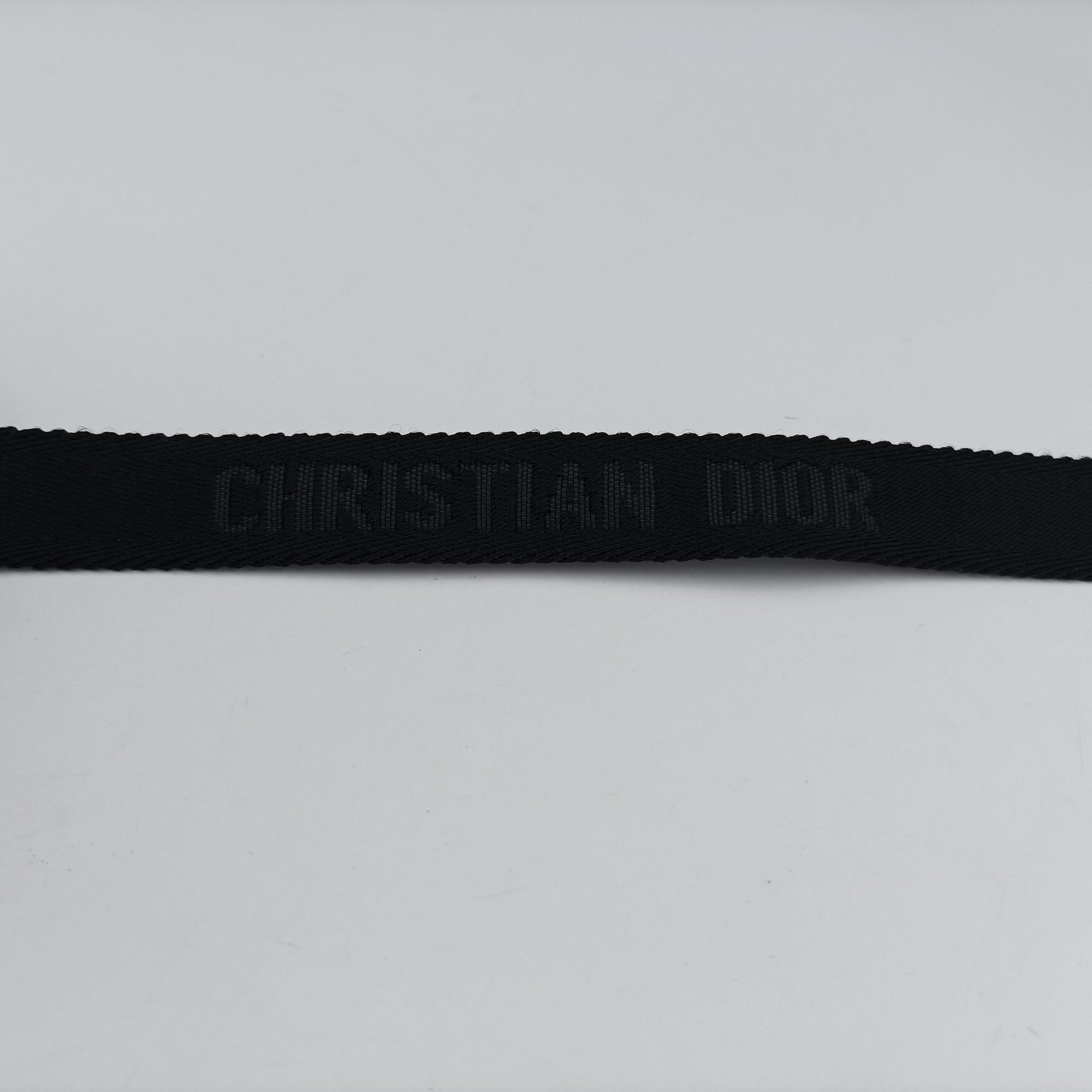 Secondhand Christian Dior saddle Black leather  bum bag/waist bag | stylenewstar