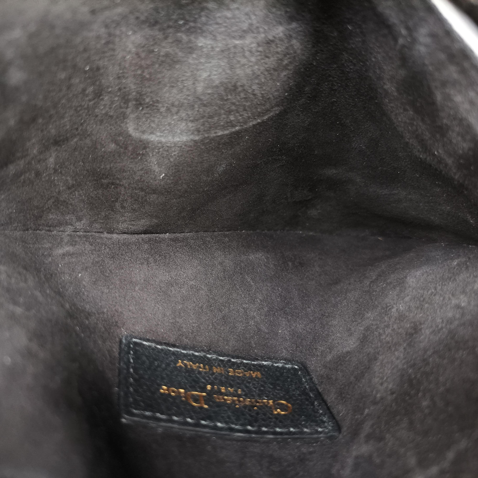 Secondhand Christian Dior saddle Black leather  bum bag/waist bag | stylenewstar