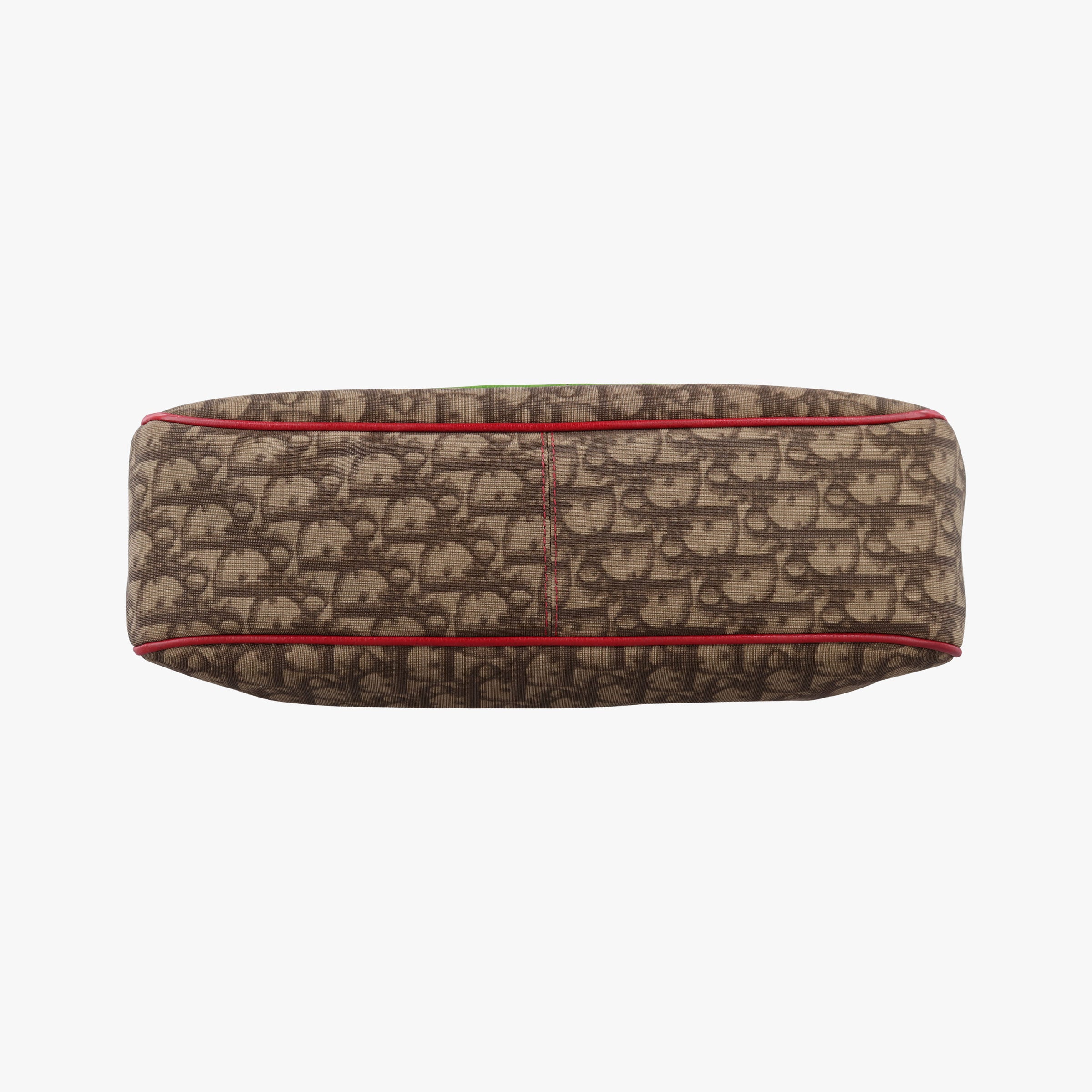 Pre-owned Christian Dior Rasta Trotter Messenger beige×Multicolour PVC coated canvas x leather  shoulderbag | stylenewstar