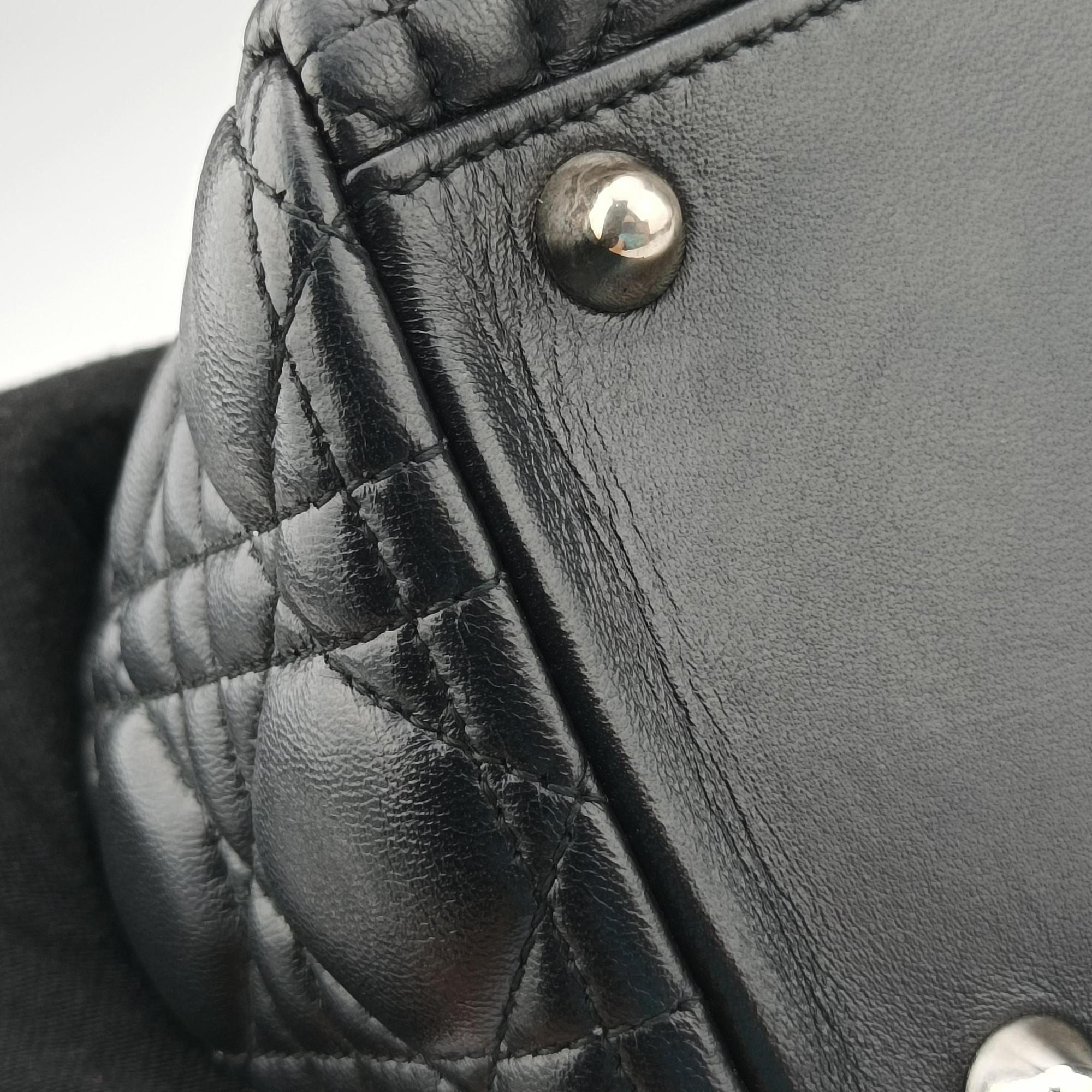 Secondhand Christian Dior Lady Dior Black lambskin  shoulderbag | stylenewstar