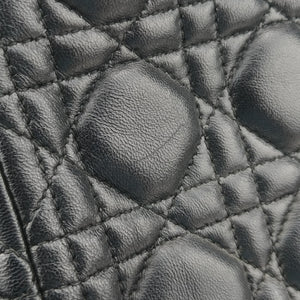 Secondhand Christian Dior Lady Dior Black lambskin  shoulderbag | stylenewstar