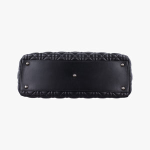 Secondhand Christian Dior Lady Dior Black lambskin  shoulderbag | stylenewstar