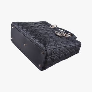 Secondhand Christian Dior Lady Dior Black lambskin  shoulderbag | stylenewstar