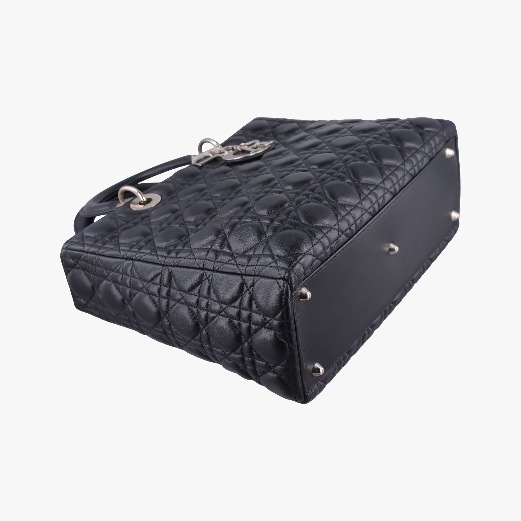 Secondhand Christian Dior Lady Dior Black lambskin  shoulderbag | stylenewstar