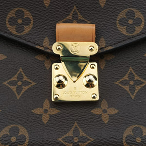 Pre-owned Louis Vuitton Pochette Metis MM Brown Monogram Canvas M44875 shoulderbag | stylenewstar