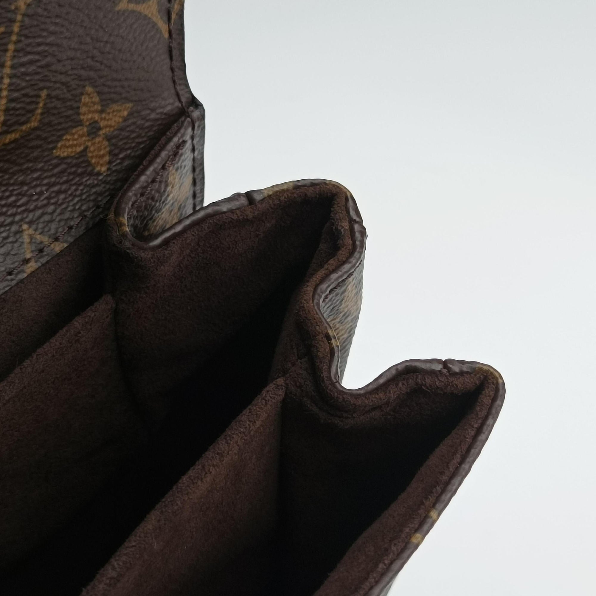 Pre-owned Louis Vuitton Pochette Metis MM Brown Monogram Canvas M44875 shoulderbag | stylenewstar