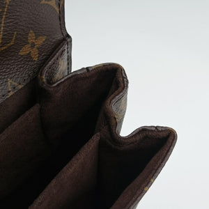 Pre-owned Louis Vuitton Pochette Metis MM Brown Monogram Canvas M44875 shoulderbag | stylenewstar