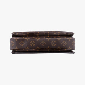 Pre-owned Louis Vuitton Pochette Metis MM Brown Monogram Canvas M44875 shoulderbag | stylenewstar