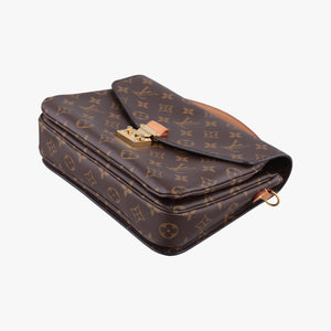 Pre-owned Louis Vuitton Pochette Metis MM Brown Monogram Canvas M44875 shoulderbag | stylenewstar