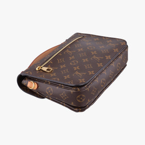 Pre-owned Louis Vuitton Pochette Metis MM Brown Monogram Canvas M44875 shoulderbag | stylenewstar