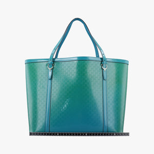 Pre-owned Gucci Microguccissima Blue Patent Leather 309613 handbag | stylenewstar