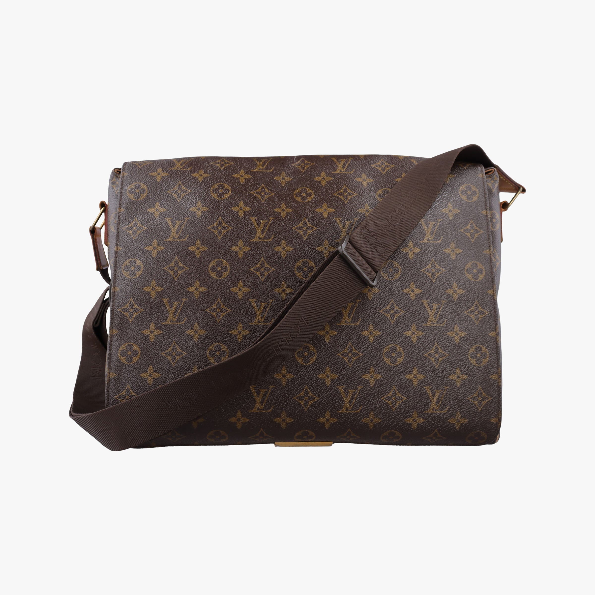Pre-owned Louis Vuitton ABBESSES brown Monogram Canvas M45257 shoulderbag | stylenewstar