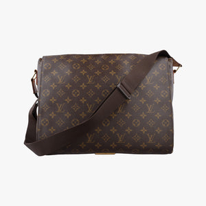 Pre-owned Louis Vuitton ABBESSES brown Monogram Canvas M45257 shoulderbag | stylenewstar
