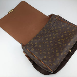 Pre-owned Louis Vuitton ABBESSES brown Monogram Canvas M45257 shoulderbag | stylenewstar