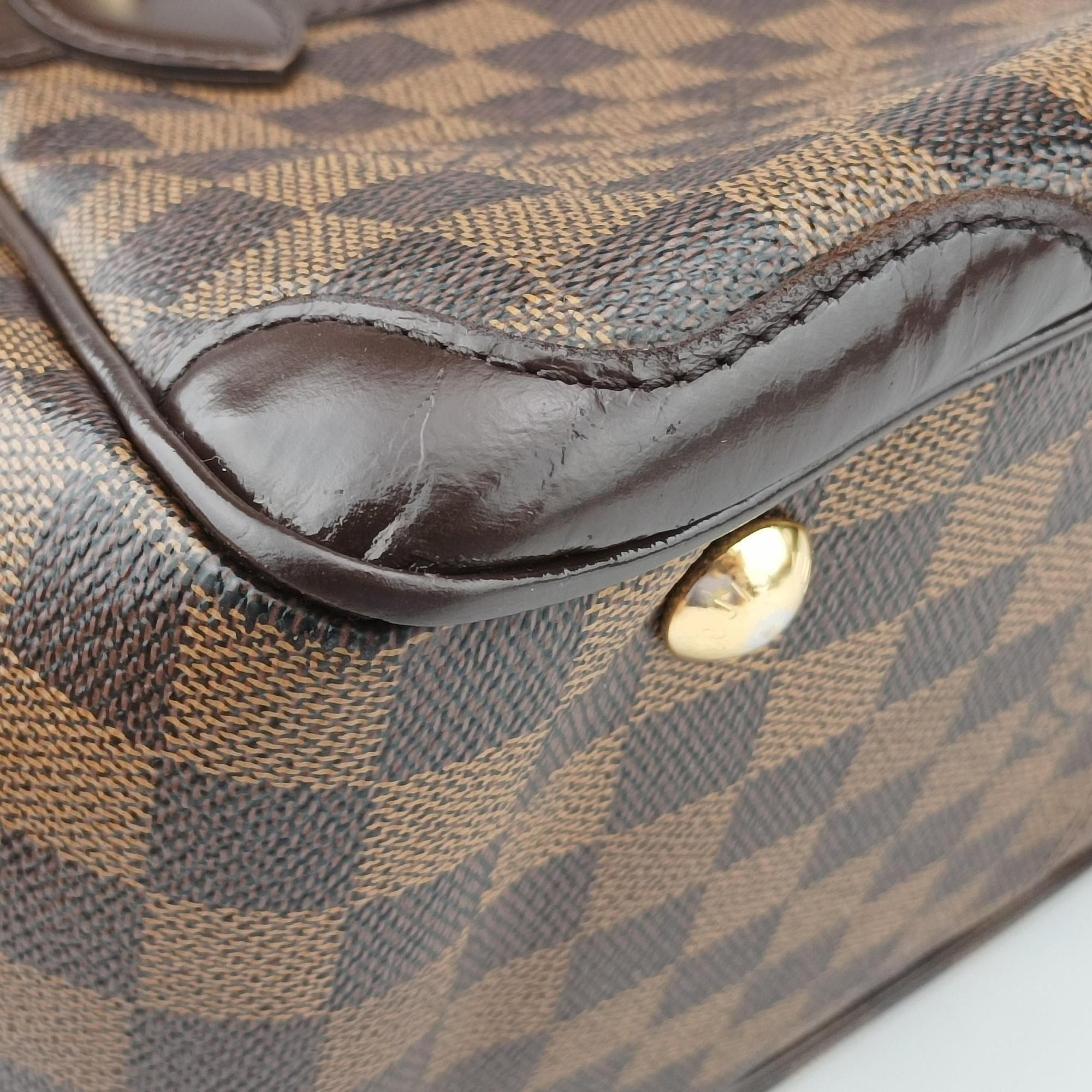 Pre-owned Louis Vuitton VERONA PM EBENE Damier Canvas N41117 shoulderbag | stylenewstar