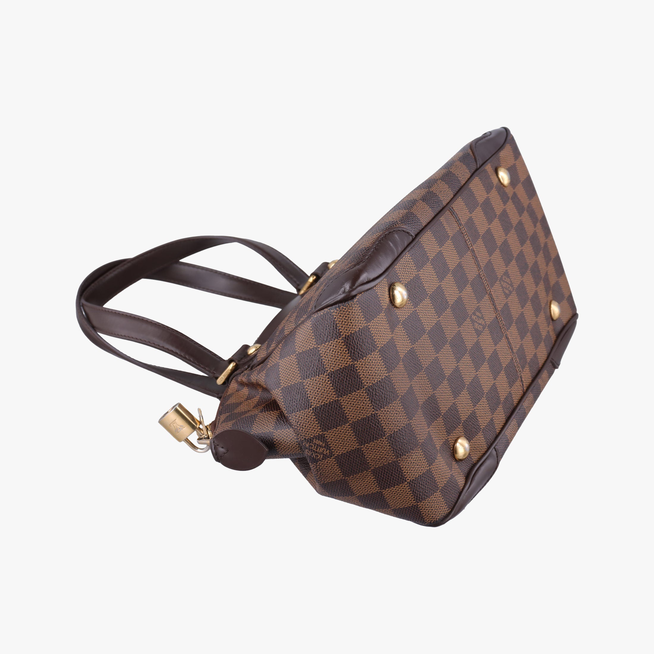 Pre-owned Louis Vuitton VERONA PM EBENE Damier Canvas N41117 shoulderbag | stylenewstar