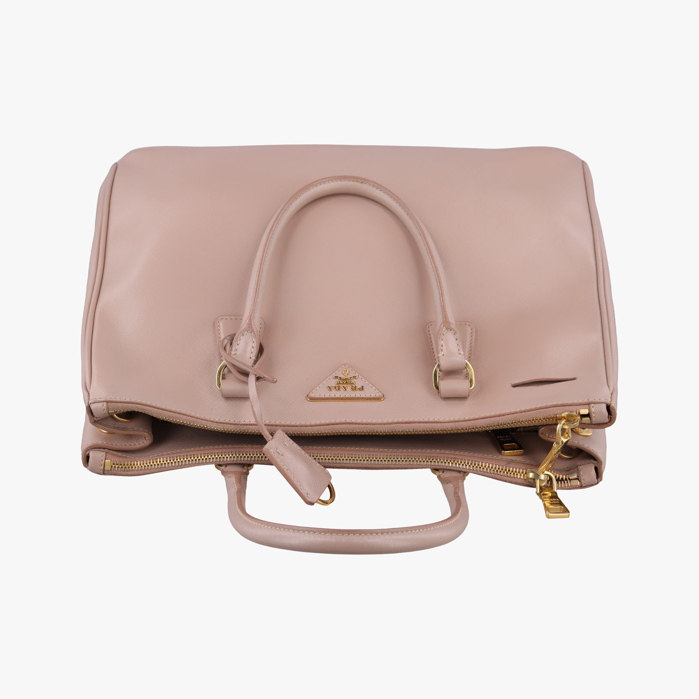 Secondhand Prada Galleria Pink SAFFIANO Leather BN1786 shoulderbag | stylenewstar
