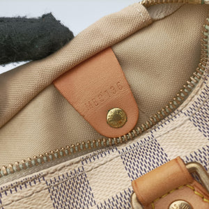 Pre-owned Louis Vuitton Speedy 25 AZUR Damier Canvas N41534 handbag | stylenewstar