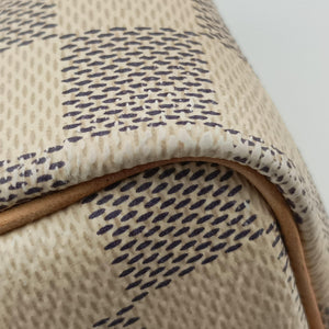 Pre-owned Louis Vuitton Speedy 25 AZUR Damier Canvas N41534 handbag | stylenewstar