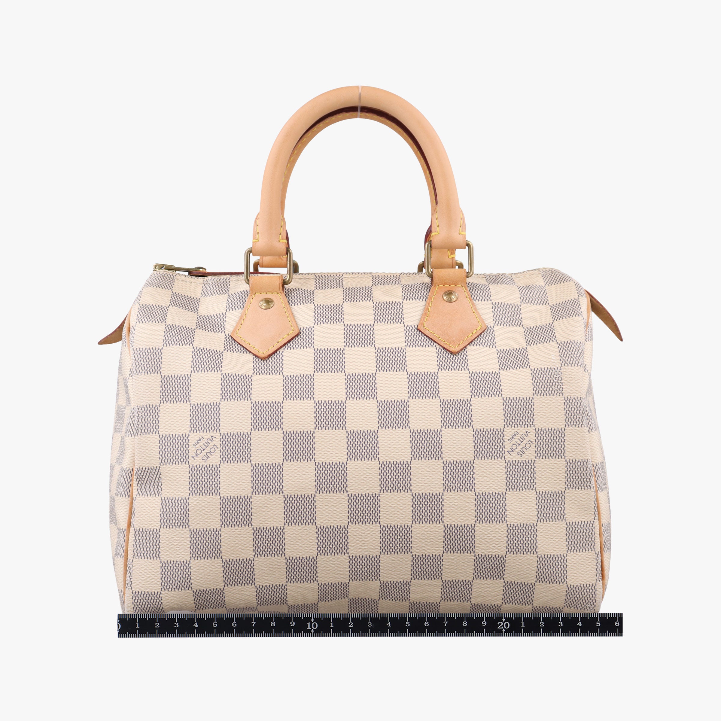 Pre-owned Louis Vuitton Speedy 25 AZUR Damier Canvas N41534 handbag | stylenewstar