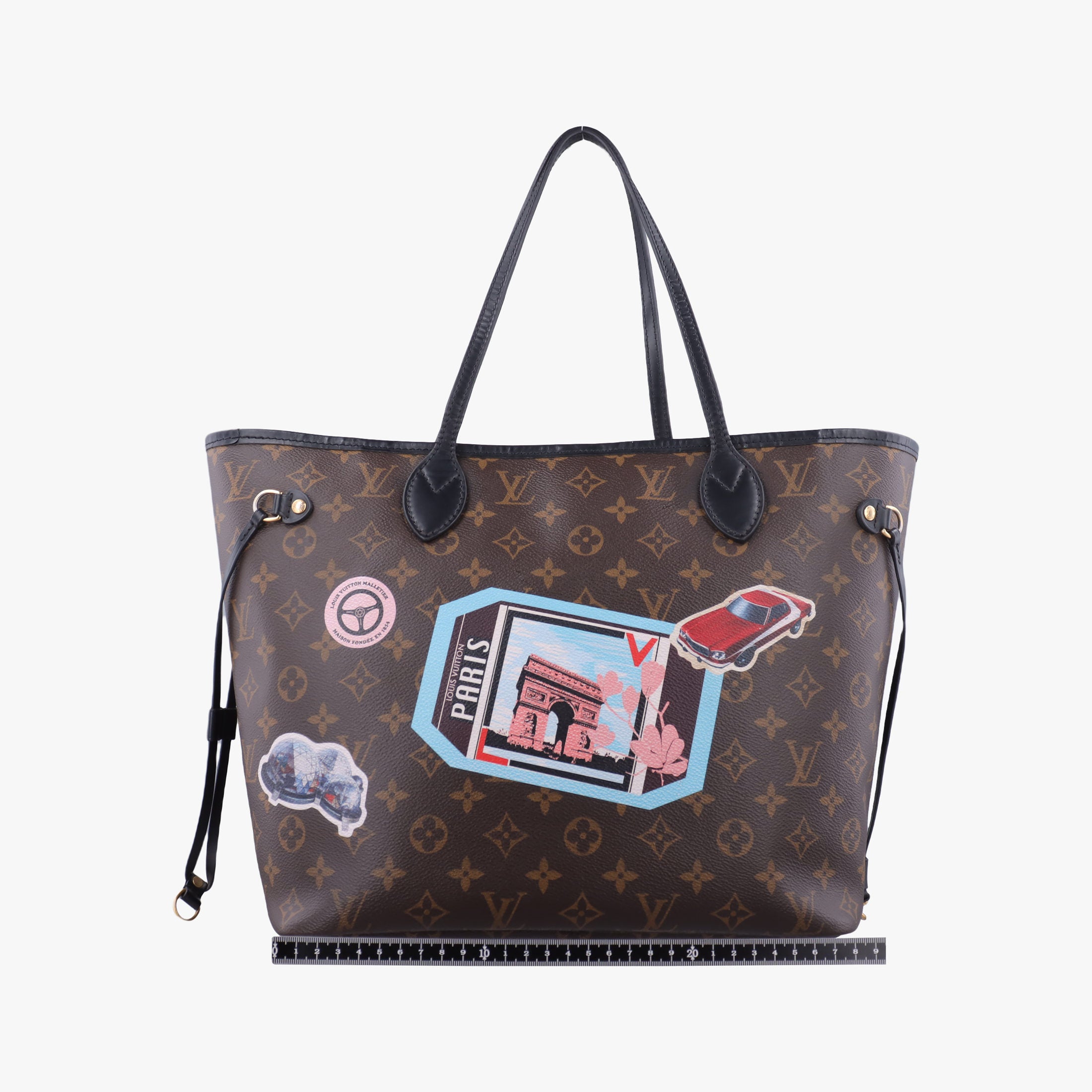 Pre-owned Louis Vuitton Neverfull MM brown×Multi Monogram Canvas M42844 shoulderbag | stylenewstar