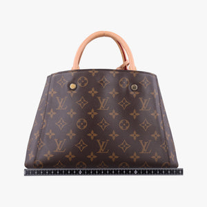 Pre-owned Louis Vuitton MONTAIGNE MM Brown Monogram Canvas M41056 shoulderbag | stylenewstar