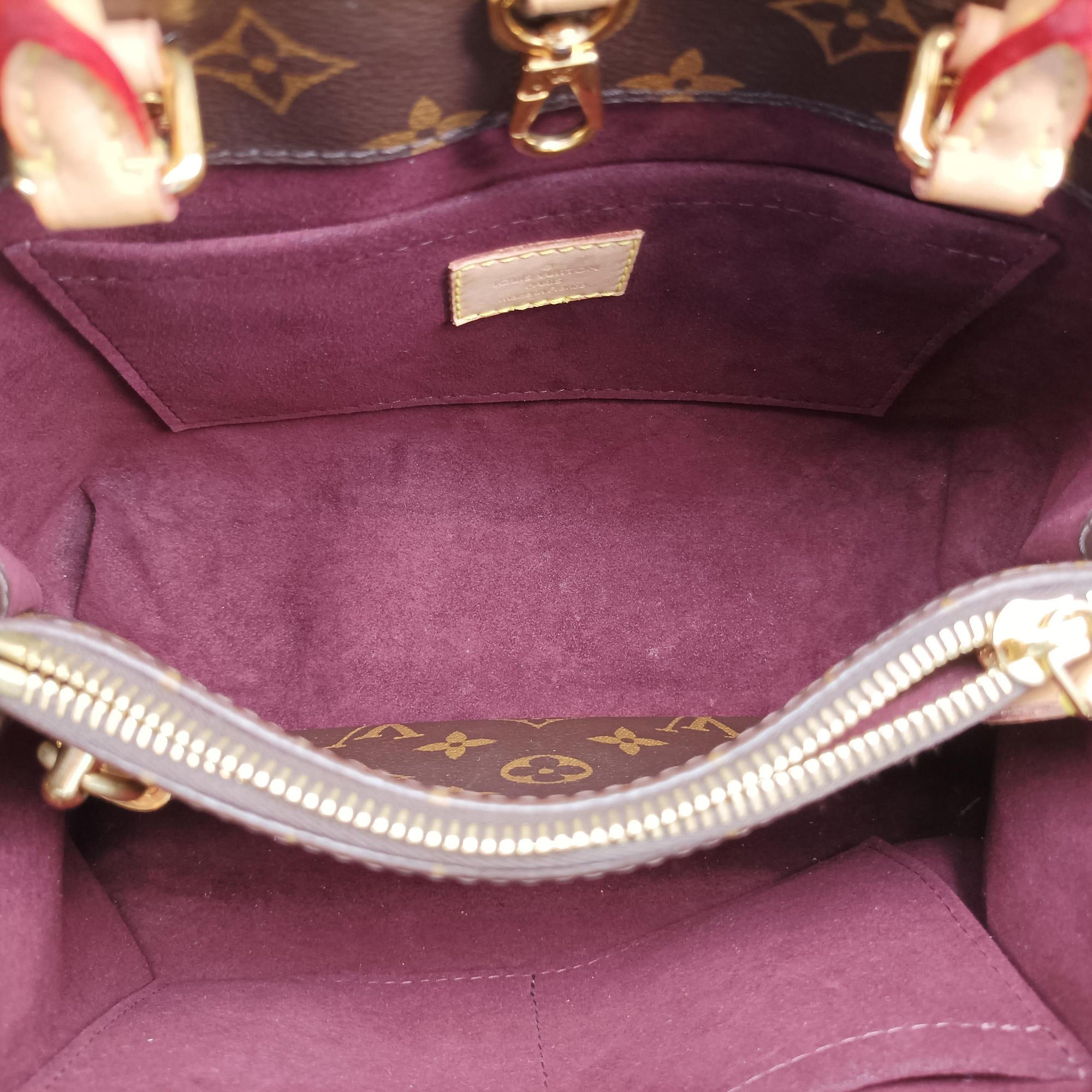 Pre-owned Louis Vuitton MONTAIGNE MM Brown Monogram Canvas M41056 shoulderbag | stylenewstar