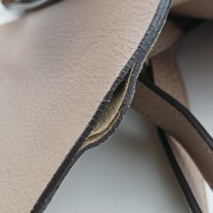 Pre-owned Chloe FAYE mini Grey Suede × leather  backpack/rucksack | stylenewstar