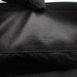 Pre-owned Bottega Veneta Intrecciato Black lambskin  shoulderbag | stylenewstar
