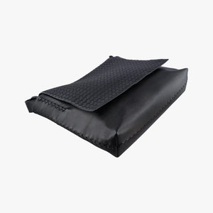 Pre-owned Bottega Veneta Intrecciato Black lambskin  shoulderbag | stylenewstar