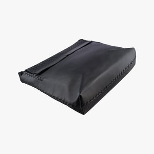 Pre-owned Bottega Veneta Intrecciato Black lambskin  shoulderbag | stylenewstar