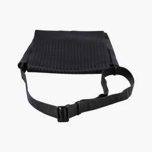 Pre-owned Bottega Veneta Intrecciato Black lambskin  shoulderbag | stylenewstar