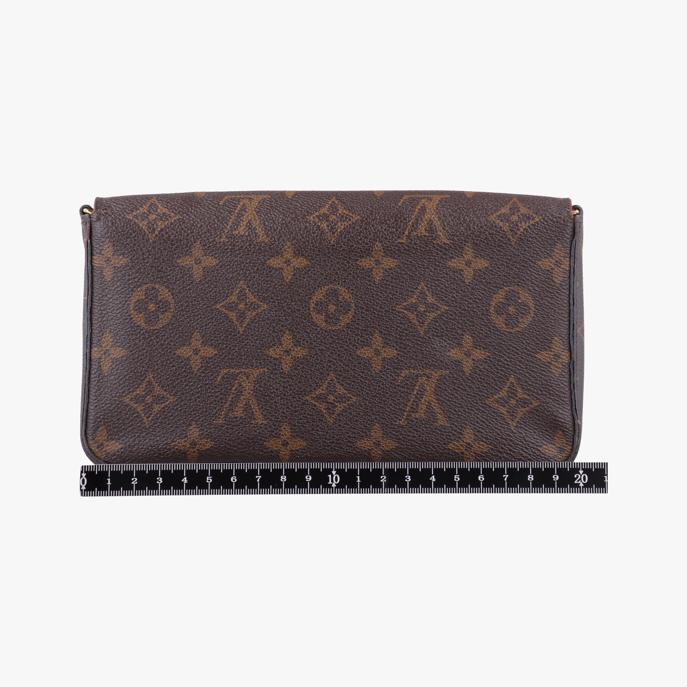 Pre-owned Louis Vuitton Pochette Felicie Brown Monogram Canvas M61276 shoulderbag | stylenewstar