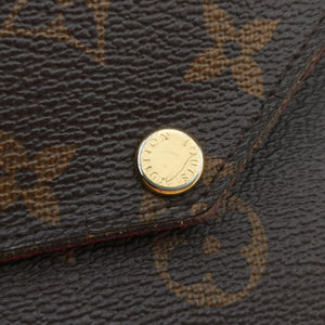 Pre-owned Louis Vuitton Pochette Felicie Brown Monogram Canvas M61276 shoulderbag | stylenewstar