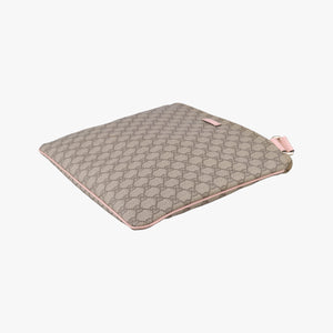 Pre-owned Gucci GG Plus GG Supreme Brown×Pink PVC coated canvas 201446 shoulderbag | stylenewstar