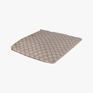 Pre-owned Gucci GG Plus GG Supreme Brown×Pink PVC coated canvas 201446 shoulderbag | stylenewstar