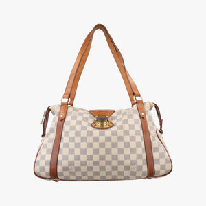 Pre-owned Louis Vuitton STRESA PM Azur Damier Canvas N42220 shoulderbag | stylenewstar