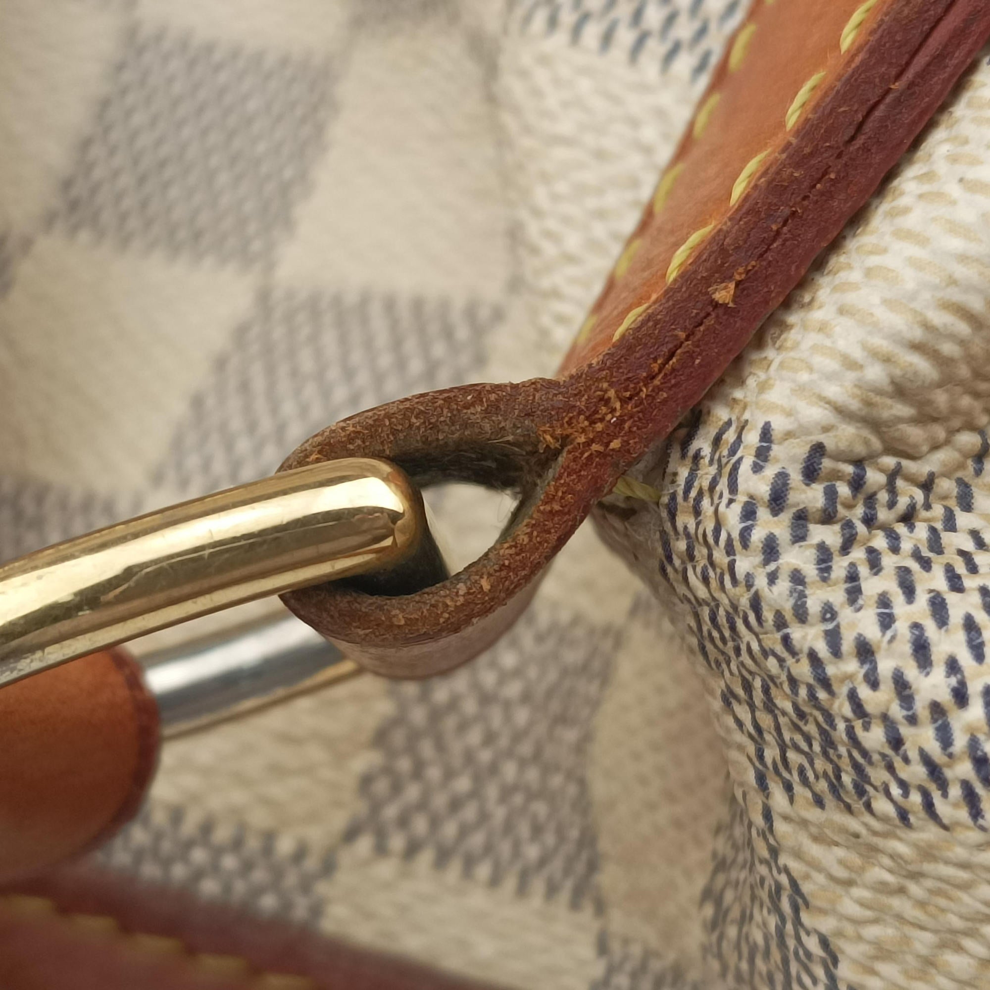 Pre-owned Louis Vuitton STRESA PM Azur Damier Canvas N42220 shoulderbag | stylenewstar