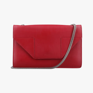 Pre-owned Yves Saint Laurent Small Betty Flap Red Leather 314516 shoulderbag | stylenewstar