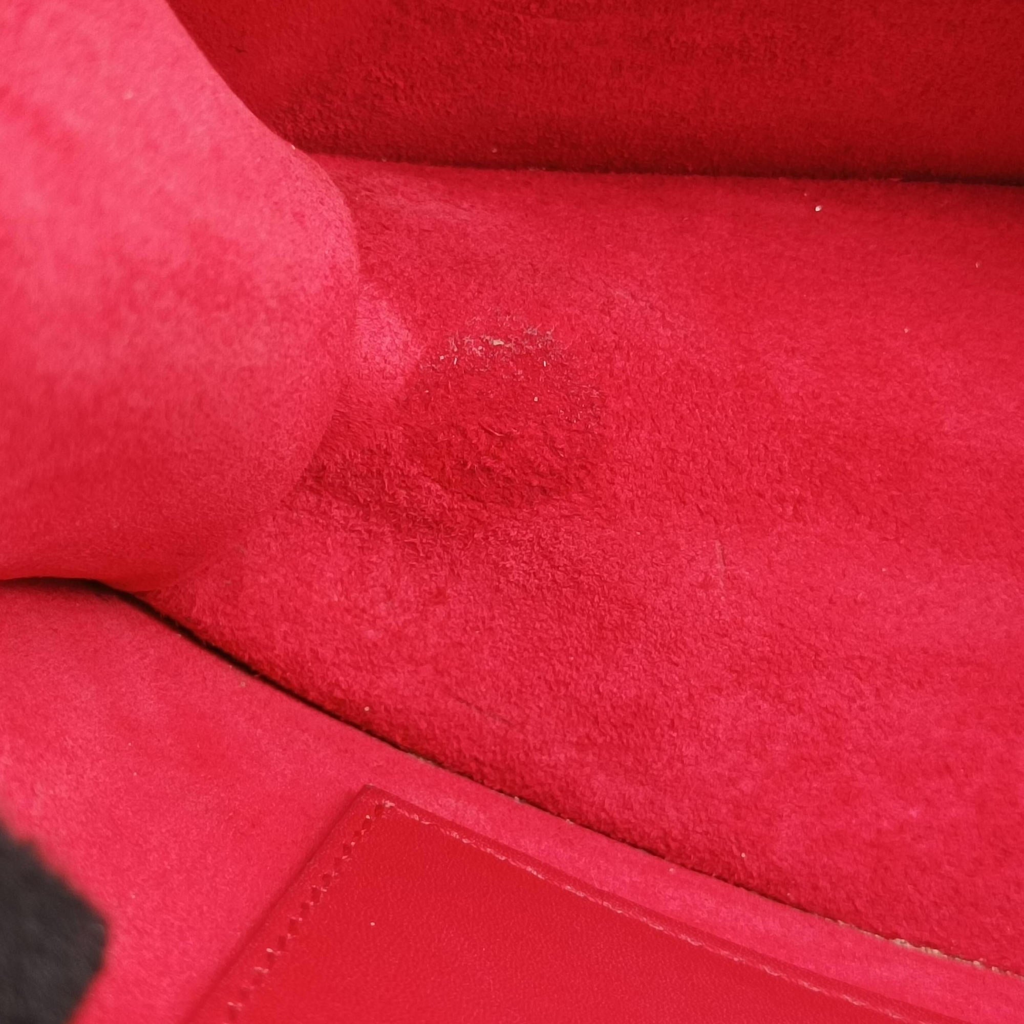Pre-owned Yves Saint Laurent Small Betty Flap Red Leather 314516 shoulderbag | stylenewstar